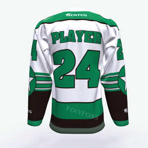 2025 nouveau Design en gros haut cousu Sublimation maillot de Hockey personnalisé personnalisé équipe broderie Logo maillots de Hockey sur glace - Product Image 4