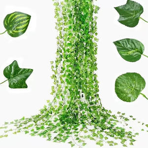 Ghirlande di Edera Artificiale Verde da 2,1 m per Decorazioni Domestiche, Matrimoni, Feste, Giardini e Pareti - Product Image 4