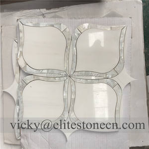 3D <span class=keywords><strong>Mini</strong></span> Vieira Menta Verde Peel and Stick Backsplash Aluminio Metal Mosaico Azulejos para la renovación de la casa - Product Image 2