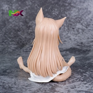 ฟิกเกอร์คินาโกะ สาวแมวนั่งกินปลา โมเดลสวยงาม ของสะสมอนิเมะ ขายส่ง ของตกแต่งโต๊ะทำงาน ขนาดใหญ่ - Product Image 4