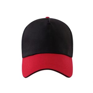 Casquette de baseball en maille polyester à blocs de couleur, personnalisable avec logos, casquette de sport unisexe pour l'extérieur, été - Product Image 6