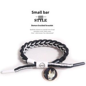 Pulsera de Moda de Anime Demon Slayer, Kimetsu No Yaiba, Pulsera Tejida de Tanjiro con Forma de Mariposa, Regalo - Product Image 4