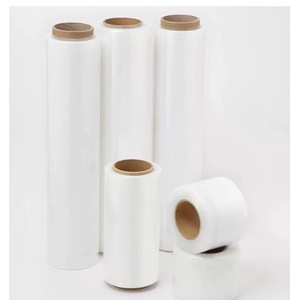 Film étirable PE 5 cm 6 cm 10 cm 1000 m, film d'emballage élastique de qualité alimentaire pour la fermeture de boîtes et la conservation des plats à emporter - Product Image 1