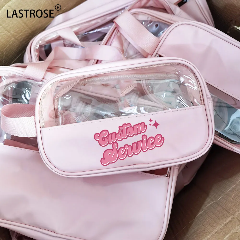 Wholesale Waterproof PVC Cosmetic bags Makeup Bag Toilet Travel Pouch Kit Colorful Clear Makeup Bags