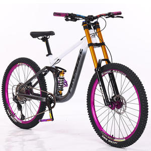 Bicicletta da Montagna in Lega di Alluminio a Sospensione Completa 26/27.5" con Freni a Disco Idraulici e Ammortizzatore per Guida Estrema - Product Image 2