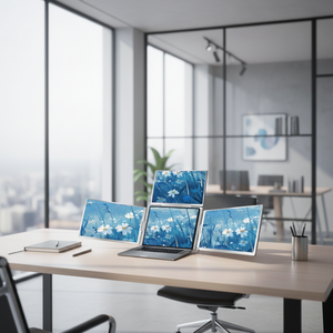 จอแสดงผลพกพา OEM ใหม่ ขนาด 15.6 นิ้ว ความละเอียด 1920*1200 FHD 60Hz IPS สำหรับต่อขยายหน้าจอแล็ปท็อป จอ LCD คู่ - Product Image 4