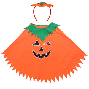 Cape de citrouille phosphorescente pour Halloween, pour enfants et adultes, costume imprimé lumineux pour fête costumée - Product Image 5