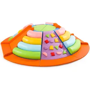 다채로운 라운드 클라이밍 조합 실내 게임 유아 훈련 소프트 놀이 장비