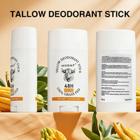Déodorant Solide Naturel au Suif de Bœuf Nourri à l'Herbe – Fraîcheur Longue Durée, Ingrédients Naturels – Vente en Gros