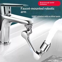 Rallonge de robinet rotative à 1080 degrés avec bras mécanique pivotant pour cuisine et salle de bain – Vente en gros pour acheteurs et importateurs