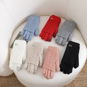 <span class=keywords><strong>Gants</strong></span> d'hiver <span class=keywords><strong>en</strong></span> <span class=keywords><strong>laine</strong></span> tricotée fine avec écran <span class=keywords><strong>tactile</strong></span> mignon <span class=keywords><strong>Gants</strong></span> d'opéra pour femmes Longueur double usage Couleur assortie <span class=keywords><strong>Gants</strong></span> thermiques à la mode - Product Image 4
