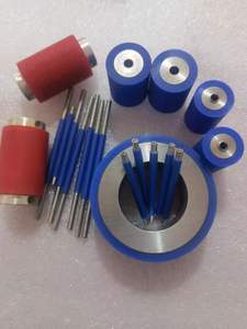 بكرات محرك ناقل مخصصة مطلية بالمطاط ، بكرات مطاطية من النيوبرين EPDM - Product Image 5