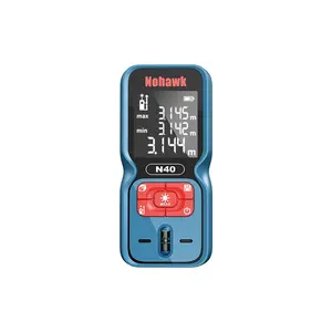 60m Nohawk accuracy digital laser tape tool measure area volume Nohawk distance measuring meter laser