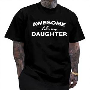 Camiseta Unisex Divertida y Moderna con Estampado de Logotipo, Prenda Superior para Hombre, Regalo para Papá, Camiseta para Él, Hecha en EE. UU. - Product Image 1