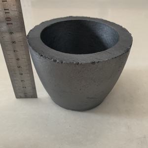 Crisol de grafito de alta pureza para fundición al vacío poroso a alta temperatura, para fundir y refinar oro, plata y otros <span class=keywords><strong>metales</strong></span> <span class=keywords><strong>preciosos</strong></span> - Product Image 2