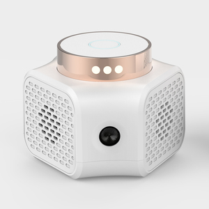 Potente Repelente Ultrasónico de 360 Grados con Luz LED, Material ABS, para Control de Múltiples Plagas, Incluyendo Ratones, Martas e Insectos - Product Image 1