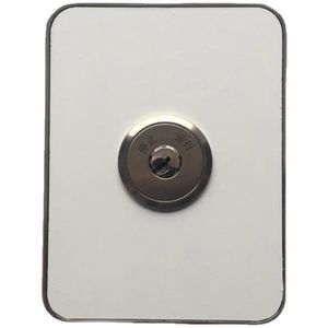 Caja de protección contra incendios para ascensores Upholding Sincerity, metálica, en forma de L, con esquinas redondeadas, accesorio para estación base con cerradura - Product Image 4