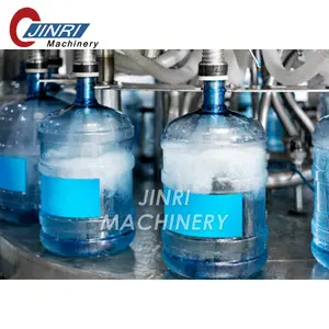 600 Bph Barrel Water Making Bottling Line 5 Gallon Bucket Bottle Washing Filling Production Line Plant