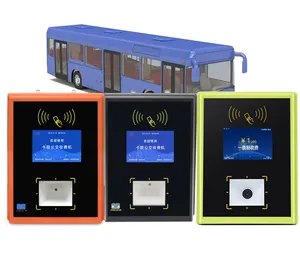 4G GPS NFC reader Bus POS terminal with turn key bus ticketing software solution on sale