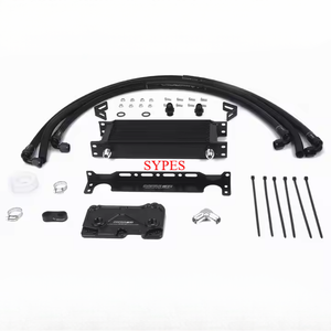 SYPES 2022 + Kit de enfriador de aceite de motor de coche para <span class=keywords><strong>Volvo</strong></span> <span class=keywords><strong>XC</strong></span> <span class=keywords><strong>B5</strong></span> aleación de aluminio fábrica personalizada refrigeración de aceite de rendimiento de alta calidad - Product Image 1