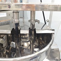 Machine de fabrication de savon liquide, shampoing et détergent pour petites entreprises, mélangeur, agitateur, réacteur, cuve de mélange à double enveloppe