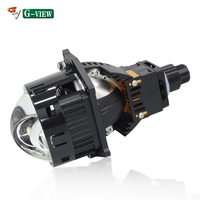 Gview A3 6000K LED Lentille de projecteur G17S Super Bright 3 Inch LED Headlight High Low Beam Bi Projector Laser Car LED Bulbs New