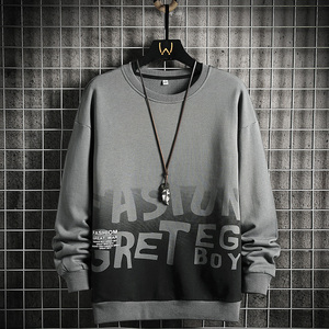 Vêtements décontractés en velours uni pour hommes, automne 2025, col rond, fabrication ODM, tendance de la mode urbaine confortable - Product Image 3