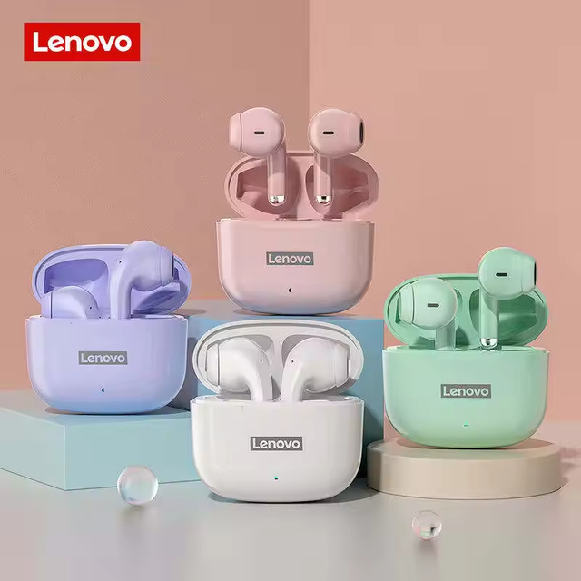 Hot Original Lenovo Thinkplus LP40 Pro TWS Earbuds Waterproof Long Battery Sports Wireless Earphones HiFI Gaming In-Ear Headset