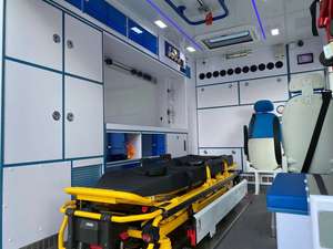 Naveco Ousheng รถพยาบาลทางการแพทย์เชื้อเพลิงดีเซลรุ่นใหม่สำหรับการตรวจสอบในโรงพยาบาล ICU รถขนส่ง - Product Image 4