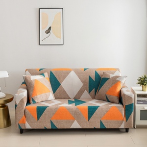 <span class=keywords><strong>Housse</strong></span> de canapé extensible à motifs floraux au meilleur <span class=keywords><strong>prix</strong></span>, <span class=keywords><strong>housse</strong></span> lavable pour trois personnes pour un usage domestique - Product Image 4
