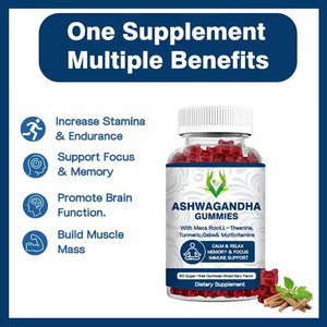 เยลลี่อัชวาคันธาสำหรับผู้ใหญ่ สูตรผสมสารสกัดจากมาคา แอล-ธีอะนีน ขมิ้น และกาบา ช่วยผ่อนคลาย บำรุงสมอง เสริมภูมิคุ้มกัน ด้วยสารสกัดจากธรรมชาติ - Product Image 6