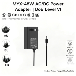 Adaptador de Corriente MYIXI Nuevo de 45w <span class=keywords><strong>GAN</strong></span> 18v 3a 15v 2amp 19v 2.1 Amp 29v 1.5a 24v 2.4 Ac Dc 100/220v 12v 4.5a 12v3.33a 54w 40w - Product Image 1