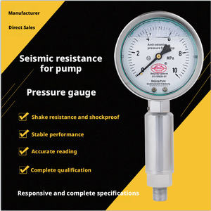 Manômetro de Aço Inoxidável Personalizável de Alta Pressão 20000psi à Prova de Choque com Precisão de 1,6% - Product Image 6