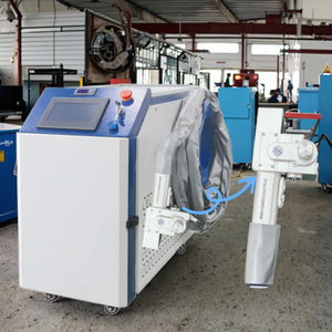 1500W draagbare laserreinigingsmachine Roestverwijdering Metalen munten Autochassisreiniging Puls Roestvrij staal Glas Kunststof - Product Image 1