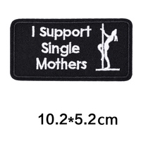 Golf Foxtrot Yankee Funny Tactical Embroidery Iron on Badges Moral Patches