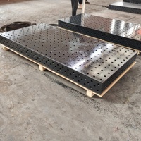 Table de soudage 3D à motif de trous personnalisé, grille de 28 mm, plateforme modulaire nitridée pour le fixation de pièces spéciales
