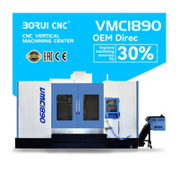 VMC1890 CNC Dikey İşleme Merkezi, Tek Kurulumda Delme, Frezeleme, Delik Delme ve Kılavuz Çekme için 24 Takımlı ATC ile