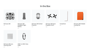 โดรน Avata 360 รุ่น 8K 360 เท่านั้น °   โดรน FPV พร้อมระบบส่งสัญญาณ O4+ หลบหลีกสิ่งกีดขวางรอบทิศทาง บินได้นาน 23 นาที ถ่ายภาพระยะ 1 นิ้ว - Product Image 6