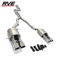 Échappement Catback RVE pour BMW Z4 E89 3.0L avec valve de silencieux, pièces de rechange pour performance automobile, acier inoxydable sablé