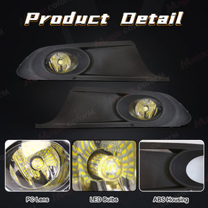 Fari fendinebbia LED luce diurna DRL per Volkswagen <span class=keywords><strong>VW</strong></span> <span class=keywords><strong>Jetta</strong></span> <span class=keywords><strong>6</strong></span> A6 MK6 2011-2014 luce diurna indicatori di direzione paraurti anteriore - Product Image 2