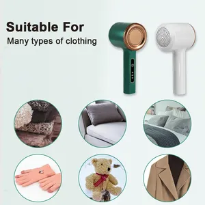 Dissolvant de peluches pour vêtements <span class=keywords><strong>tondeuse</strong></span> à boules de poils Rechargeable peluches peluches vêtements pull tissu rasoir électrique peluches - Product Image 4