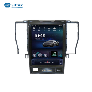 Android Tesla phong cách xe DVD stereo Player cho TOYOTA vương miện 2005-2009 Tesla phong cách xe GPS navigation đài phát thanh - Product Image 1