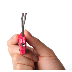 Tùy Chỉnh Tình Yêu Hình Trái Tim Du Lịch Tsa 3 Chữ Số Kết Hợp Hành Lý Khóa - Product Image 5