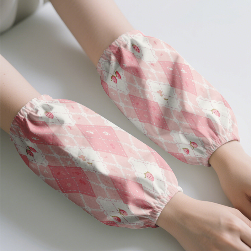 New Design Anti-oil Waterproof Anime Custom Arm Sleeves Covers Work Kitchen Oversleeve for Dish Washing