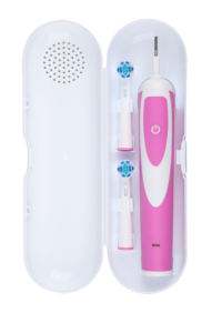 Sbiancamento denti <span class=keywords><strong>B</strong></span> orale adulto spazzolino elettrico rotante IPX7 impermeabile <span class=keywords><strong>ricarica</strong></span> Wireless con custodia da viaggio - Product Image 5