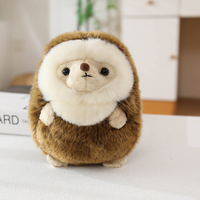 Boneka Landak Bulu Bundar Grosir, Boneka Landak Super Lembut Realistis, Hadiah Ulang Tahun Natal, Hewan Boneka
