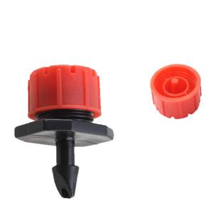 Emisor de Riego por Goteo de 8 Orificios con Tapa Roja, Sistema de Riego de Jardín con Flujo Ajustable, Material ABS - Product Image 2