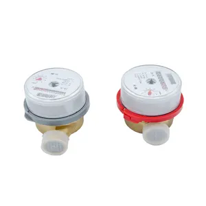 Mini medidor de flujo de agua iso 4064, 2 pulgadas, precio, tope magnético, cuerpo de plástico de un solo chorro