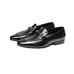 High-end Fashion Design Comfortable Durable Genuine Leather Pointed Oxford-style Anti-slip Men's Casual <b>Shoes</b> for All Seasons - Product Image 1