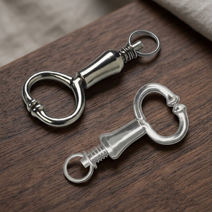 Anneau de nez pour bœuf en acier inoxydable de qualité supérieure, durable et réutilisable, certifié CE ISO, pour usage vétérinaire + vis - Product Image 3